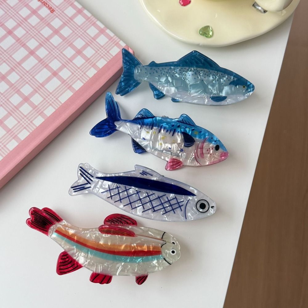 Hairpin Ocean Animal Hair Claw - Korean Girl Lifestyle 评论和价格