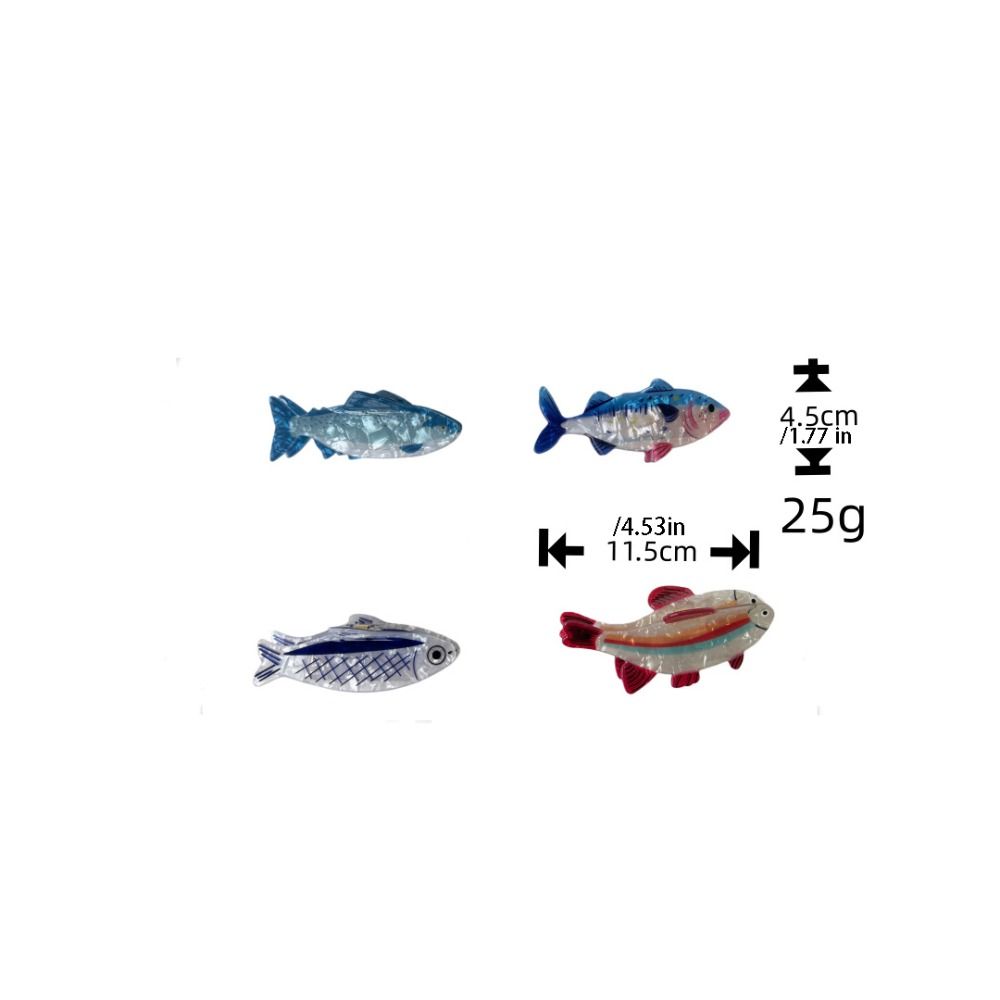 Hairpin Ocean Animal Hair Claw - Korean Girl Lifestyle 评论和价格
