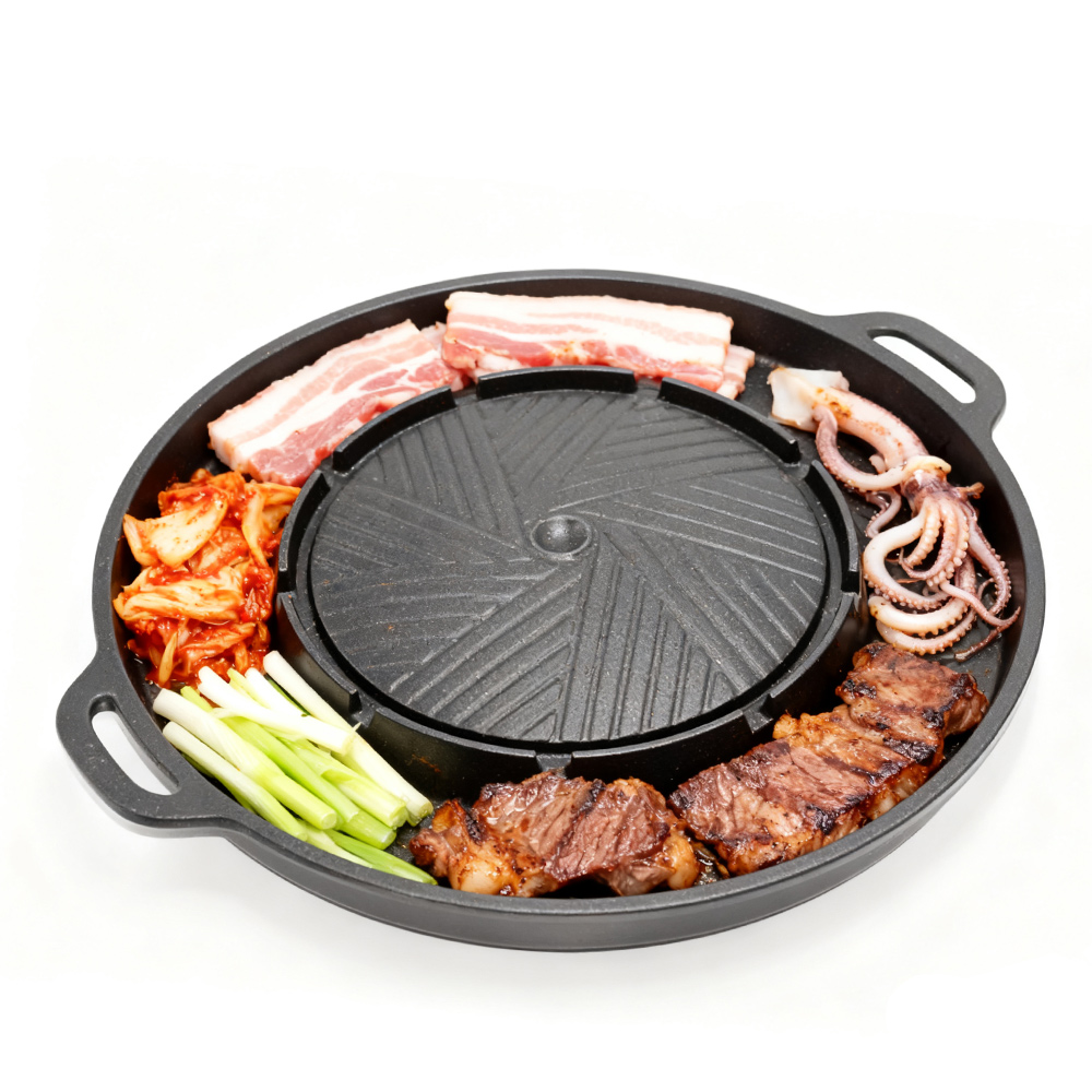 KOSUN Korean BBQ Grill Pan 2 i - Korean Bbq Grill 评论和价格