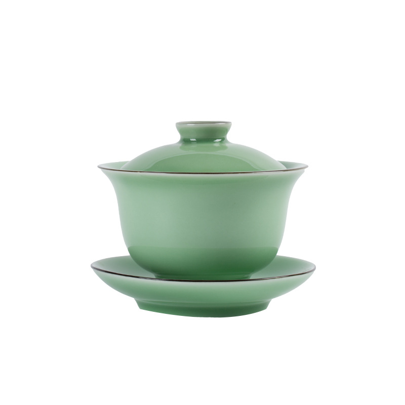 High Quality Celadon Gaiwan Ga - Celadon Ceramic Cup 评论和价格