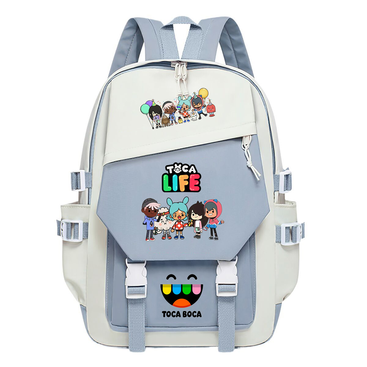 Toca Life World Print Backpack - Korean Girl Lifestyle 评论和价格