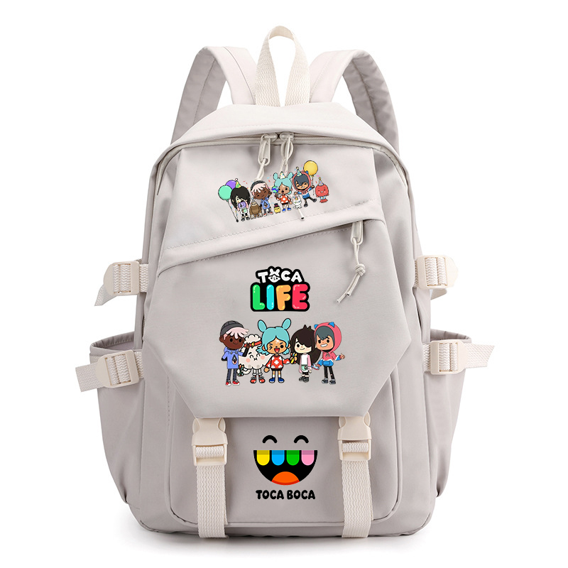 Toca Life World Print Backpack - Korean Girl Lifestyle 评论和价格