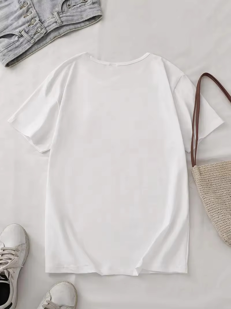 Women's T-shirt with A Illustr - Korean Lifestyle Trends 评论和价格