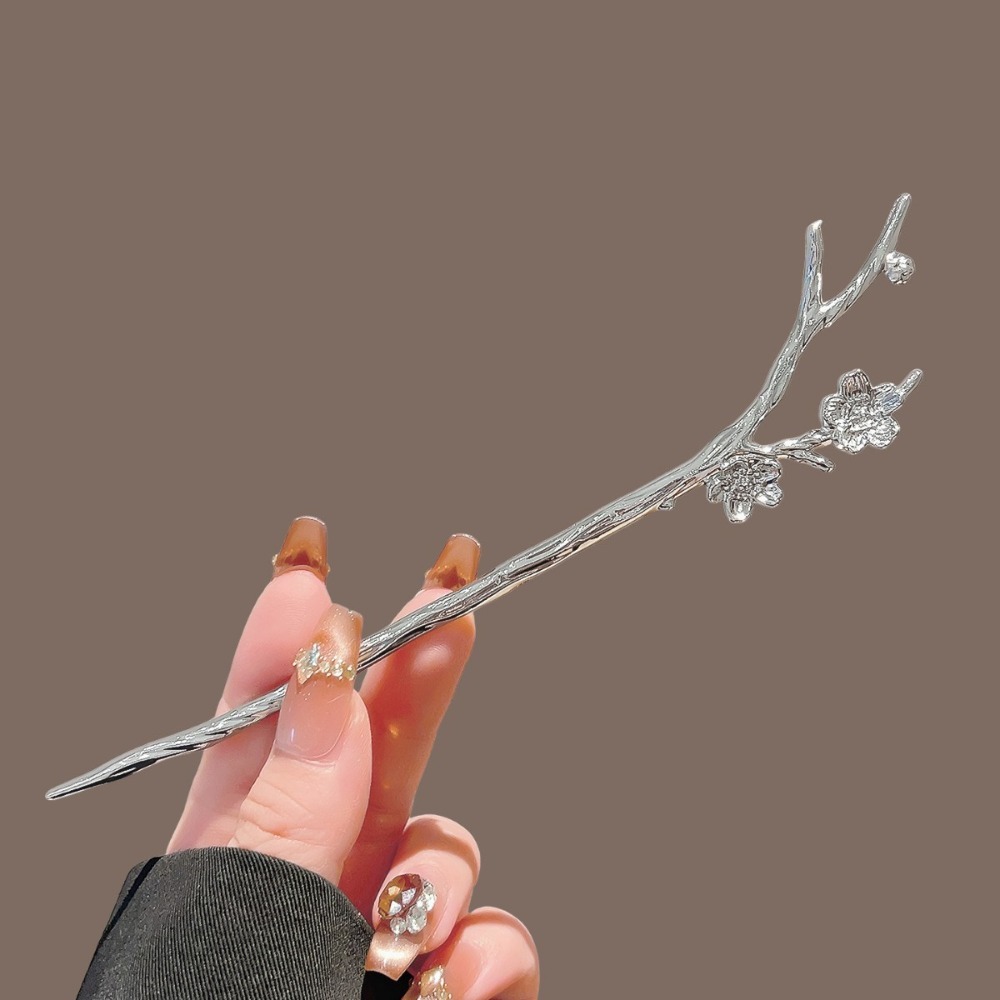 New Chinese Style Silver Metal - Hanbok Hair Pin 评论和价格