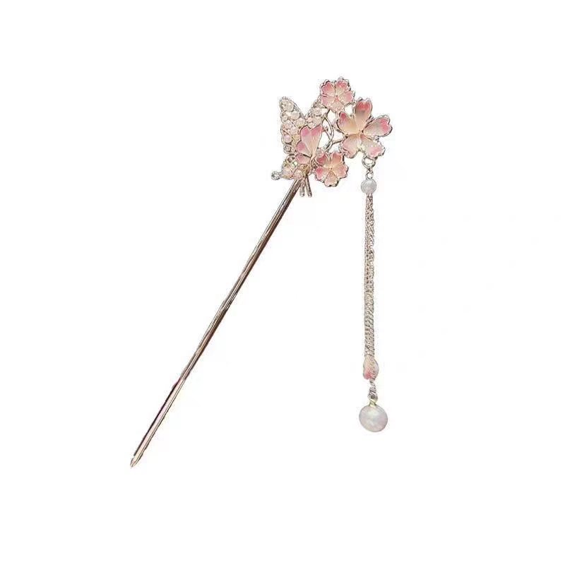 Sakura Hairpin with a High-End - Hanbok Hair Pin 评论和价格