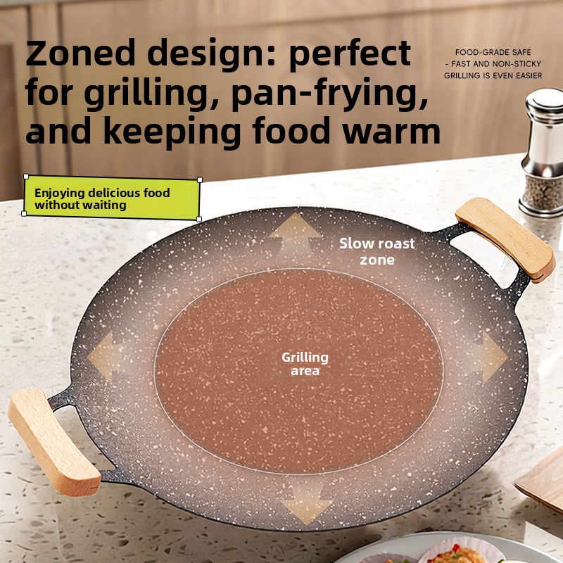 Korean Style BBQ Grill Pan Non - Korean Bbq Grill 评论和价格