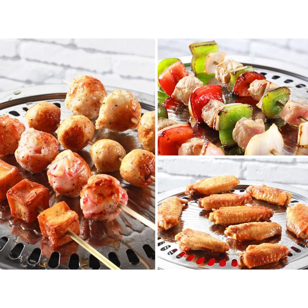 Korean BBQ Grill Pan Set with  - Korean Bbq Grill 评论和价格