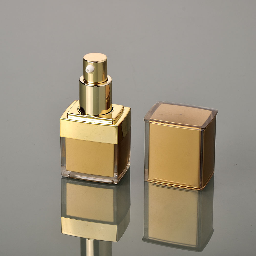 15ml gold square shape acrylic - Essence Serum Toner 评论和价格
